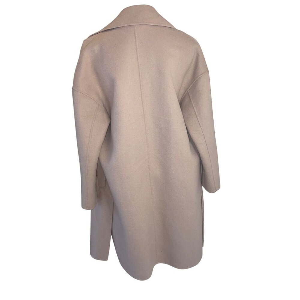 All Saints Womens Coat Jacket Size XS Pink Ryder Pockets Open Front Casual - Picture 6 of 13